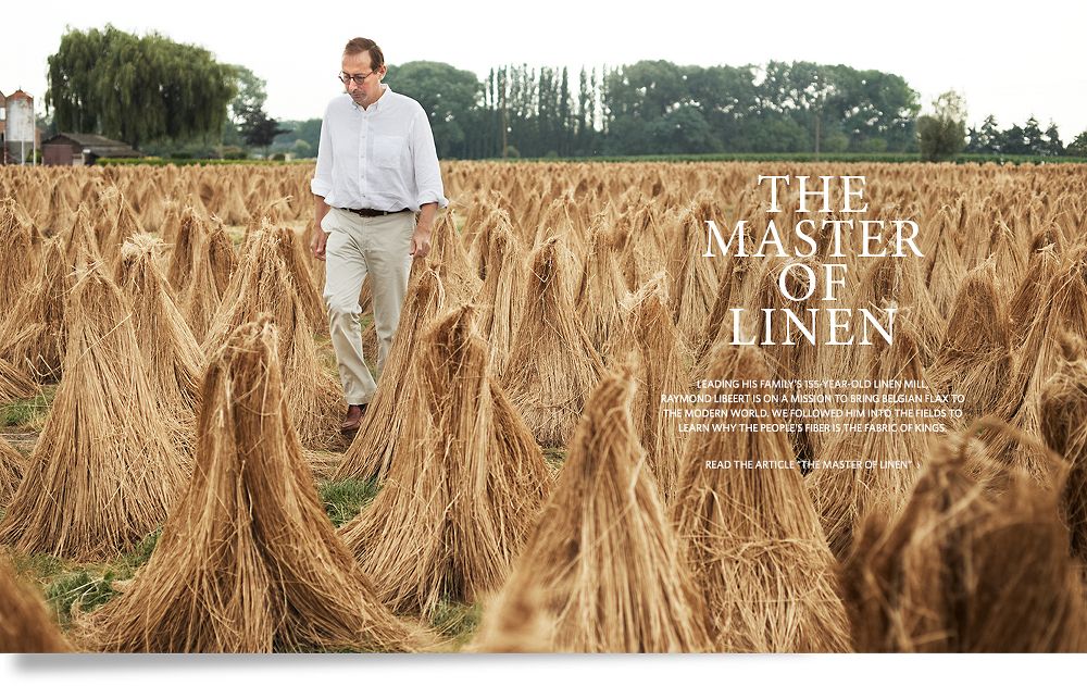 The Master of Linen - Raymond Libeert