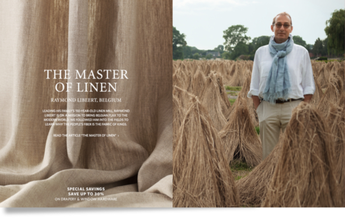 The Master of Linen - Raymond Libeert