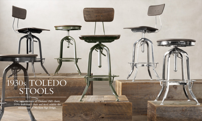 1930s Toledo Stools