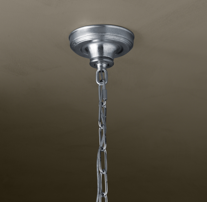 Vintage Streetlight Prism Pendant 