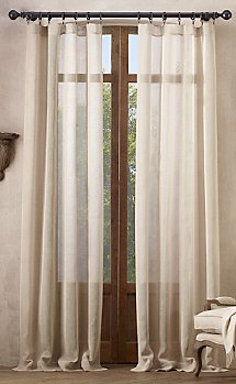 Drapery Restoration Hardware
