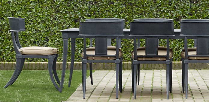 klismos chair restoration hardware