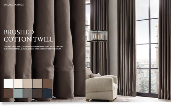 Drapery Collections Restoration Hardware