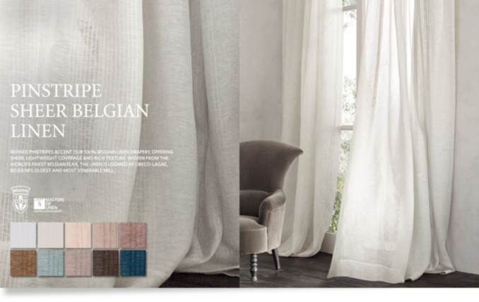 Drapery Collections Restoration Hardware