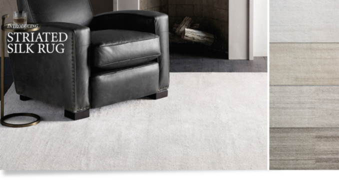 Contemporary Rugs Restoration Hardware