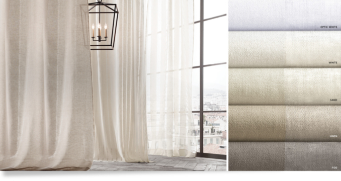 Drapery Collections Restoration Hardware