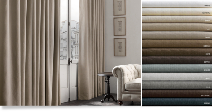 Drapery Collections | Restoration Hardware