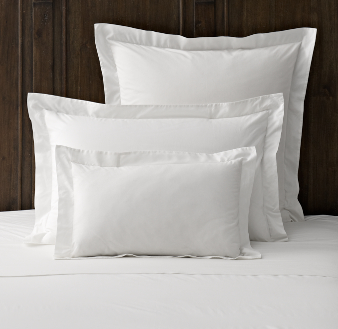 Italian Vintage-Washed 464 Percale Sham