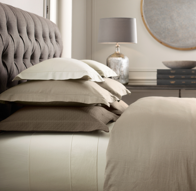 Italian Vintage-Washed 600 Sateen Duvet Cover