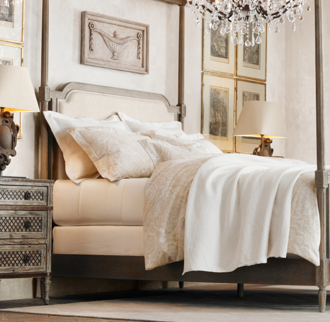 Italian Vintage-Washed 600 Sateen Duvet Cover