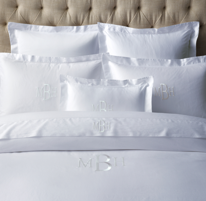 Italian Vintage-Washed 600 Sateen Sheet Set
