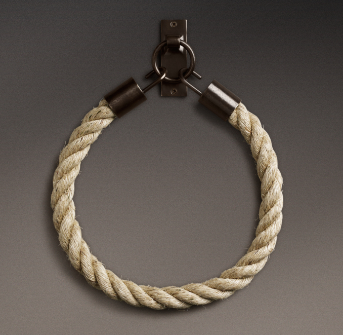 Dakota Rope Drapery Tiebacks Natural