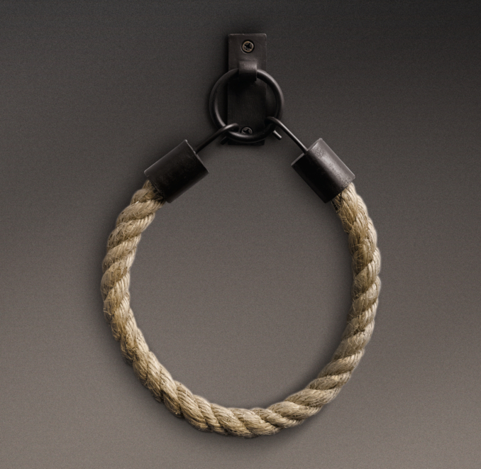 Dakota Rope Drapery Tiebacks Natural