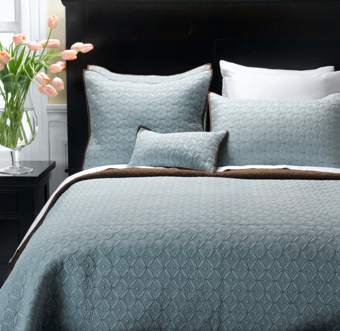 Reversible Silk Euro Sham