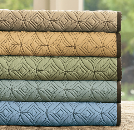 Reversible Silk Euro Sham