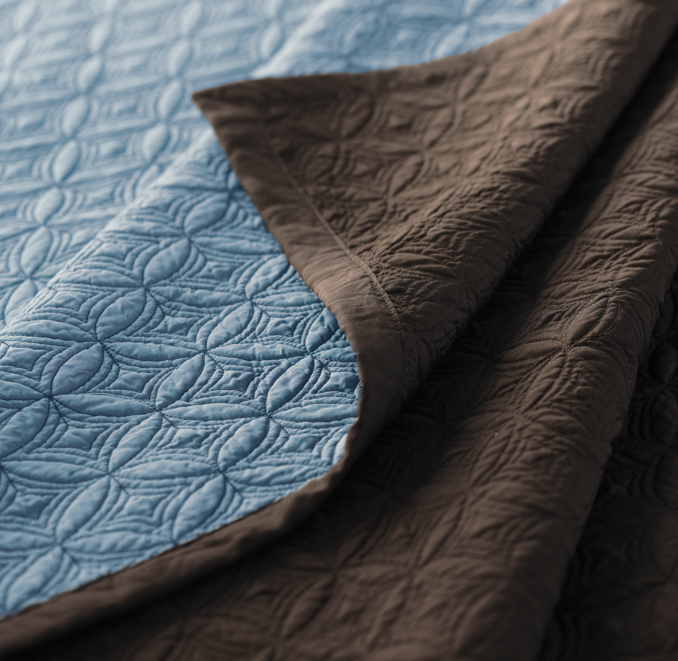 Reversible Silk Euro Sham