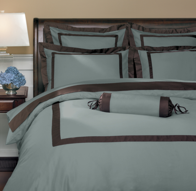 Italian Framed Sateen Bolster Sham