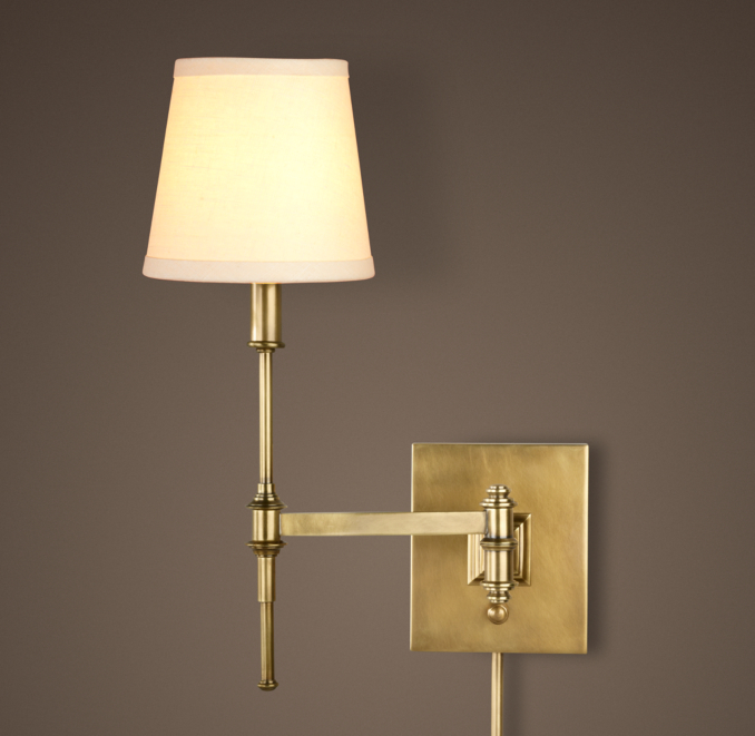 Library Swing-Arm Sconce