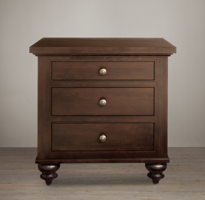 Camden 3-Drawer Nightstand