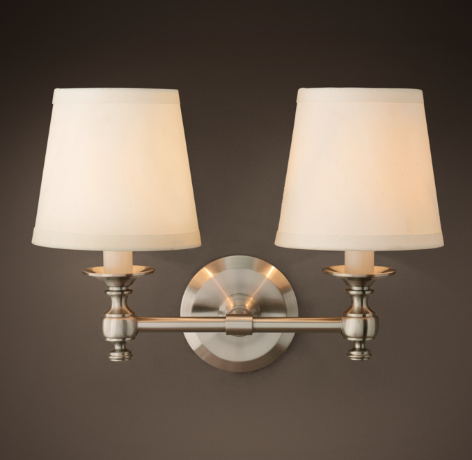 Lugarno Double Sconce