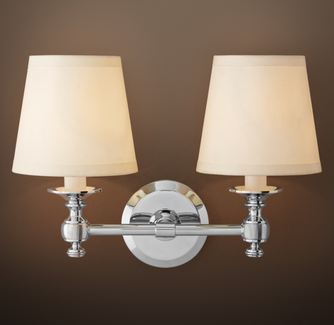 Lugarno Double Sconce