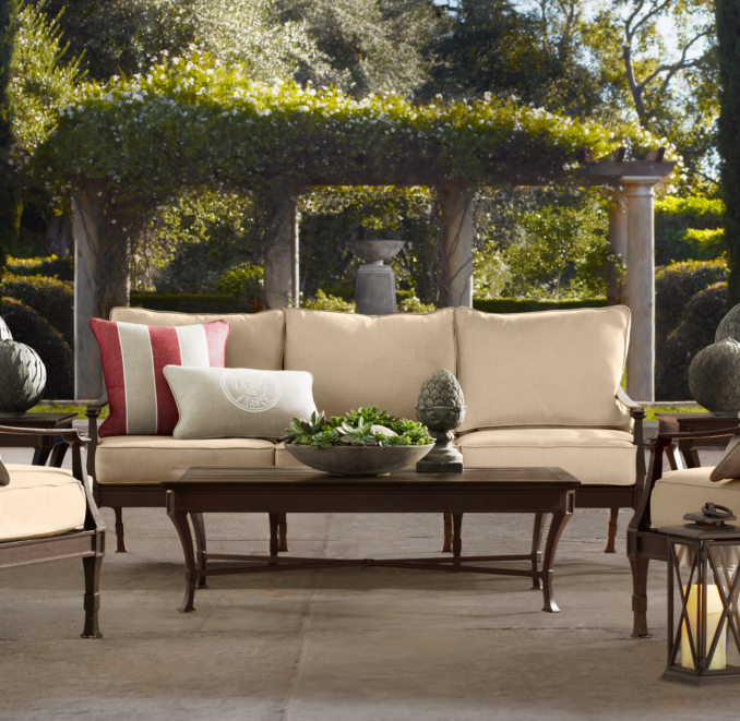 Antibes Coffee Table Painted Metal