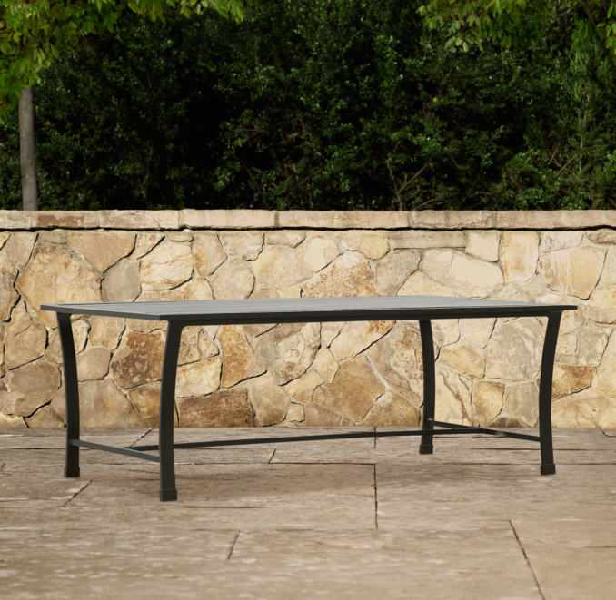 Carmel Luxe Coffee Table Painted Metal