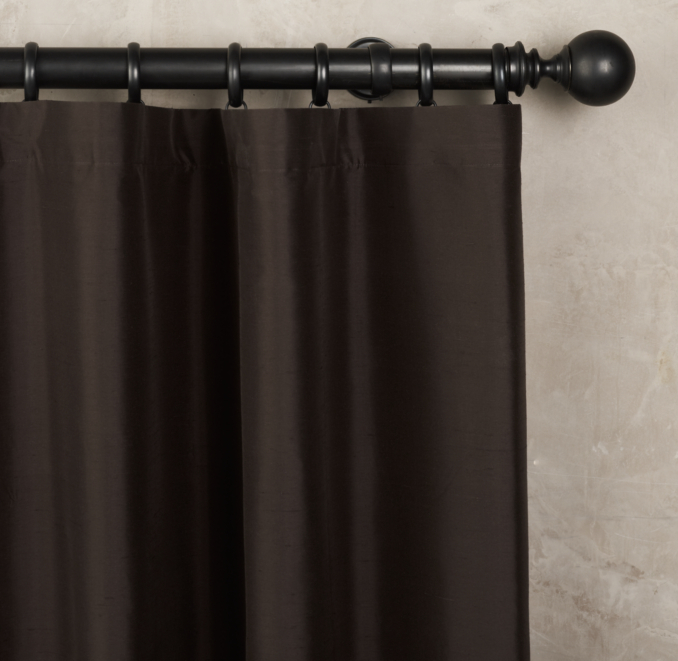 Thai Silk Solid Drapery 