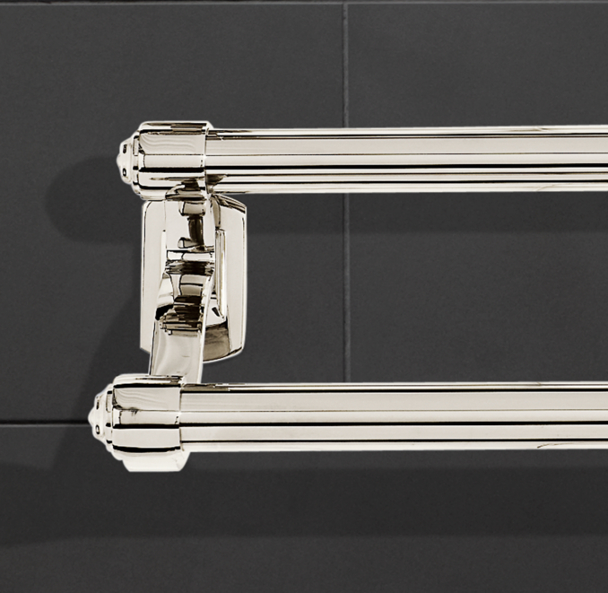 Campaign Double Towel Bar