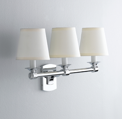 Campaign Triple Sconce