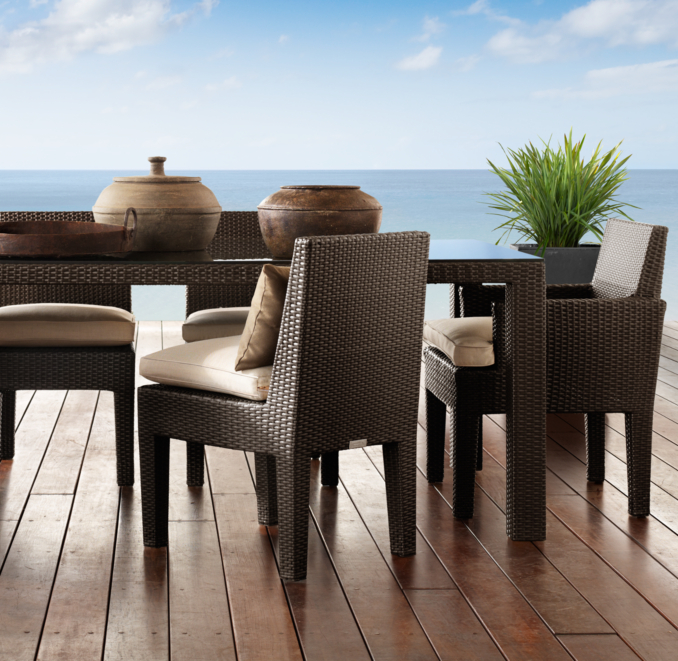 Del Mar Rectangular Dining Table Espresso