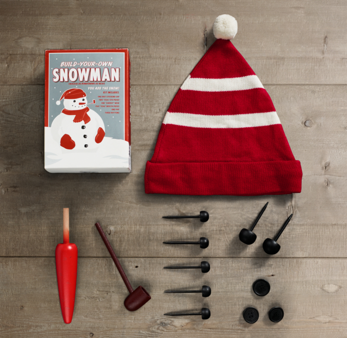 Build Your Own Snowman Kit