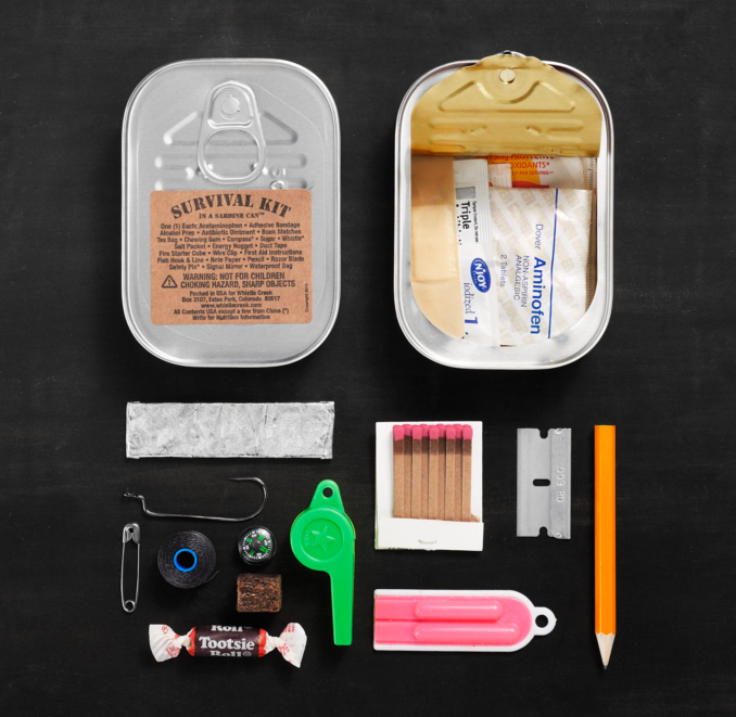 Survival Kit in a Sardine Can™