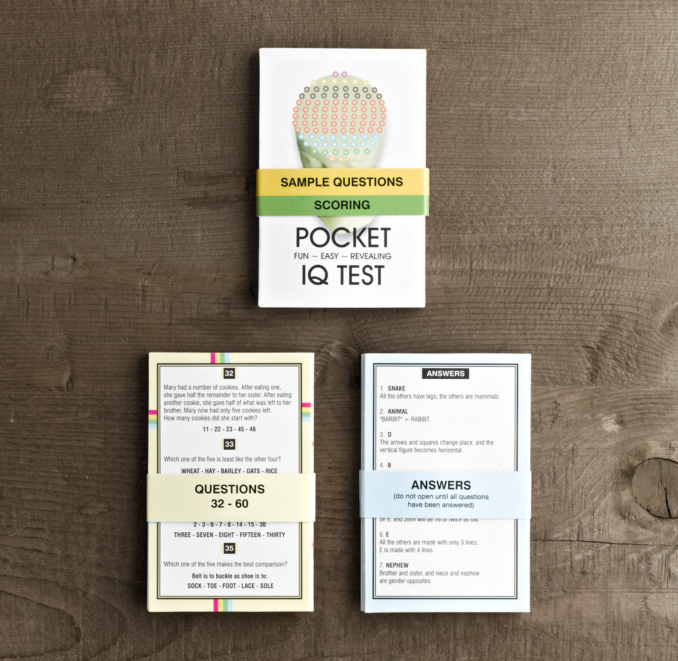 Pocket IQ Cards