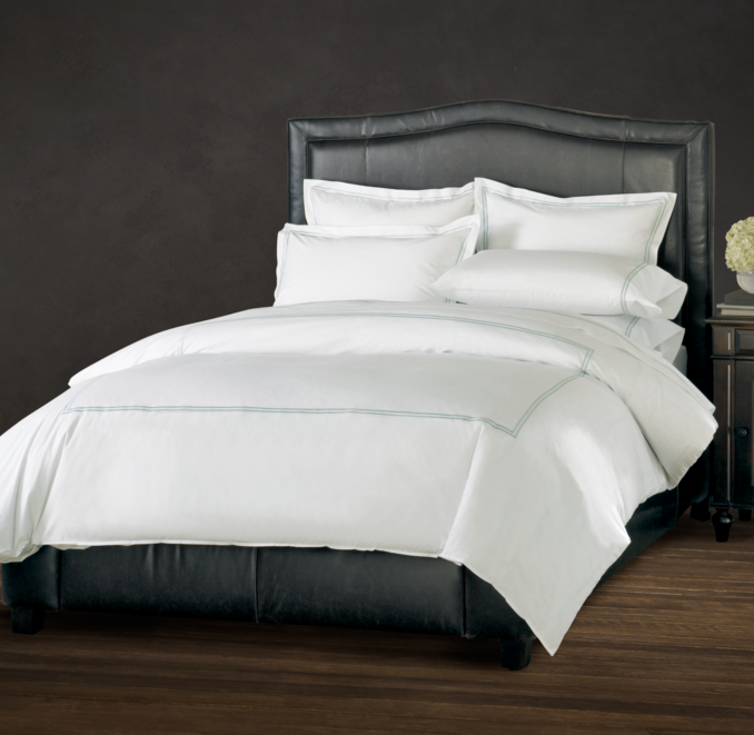 Latham Leather Bed