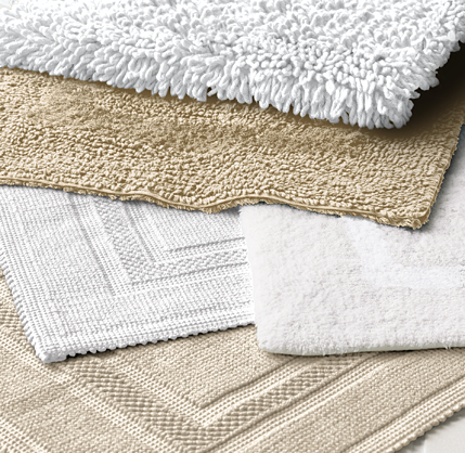 Cotton Woven Bath Rugs