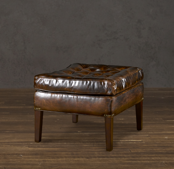 Drake Barrelback Ottoman