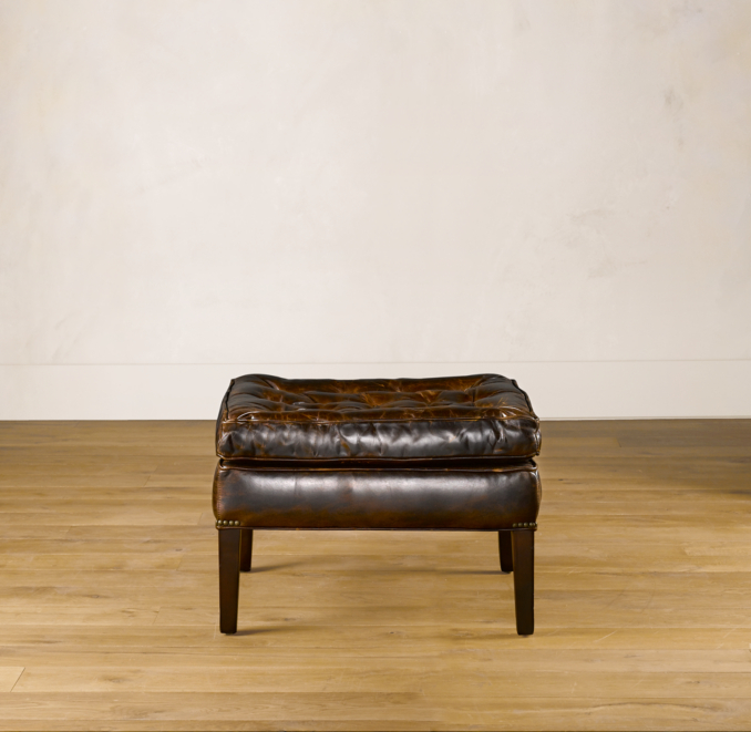 Drake Barrelback Ottoman