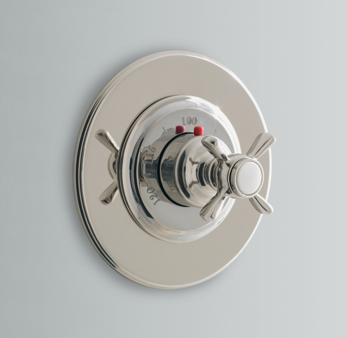 Vintage Thermostatic Shower Valve & Trim Set