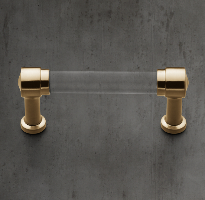 Grafton Clear Glass Pull