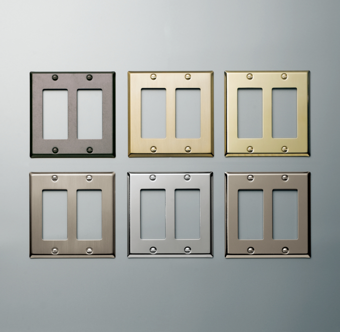 Metal Double Rocker Plate