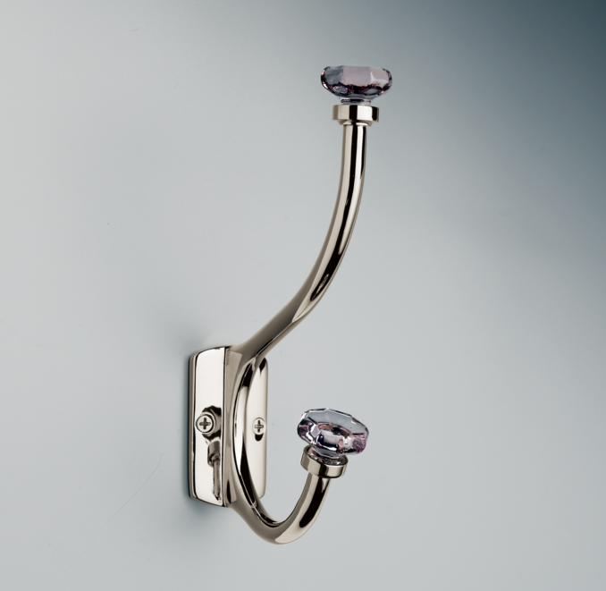 Traditional Violet Glass Hook