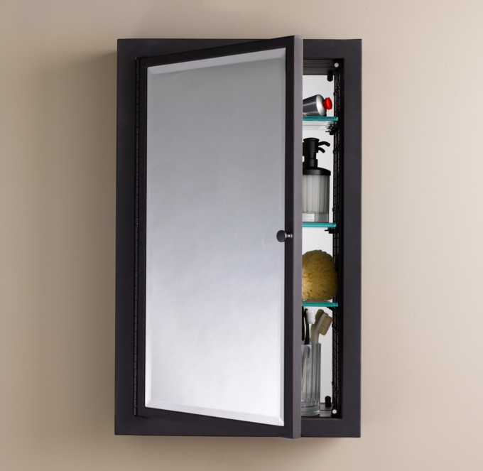 Framed Wall-Mount Medicine Cabinet