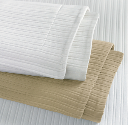Pinstripe Matelassé Boudoir Sham