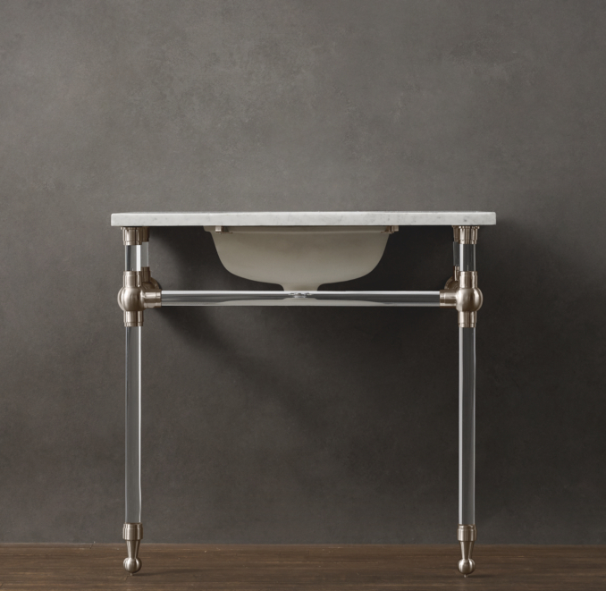 Gramercy Single Glass Washstand Base