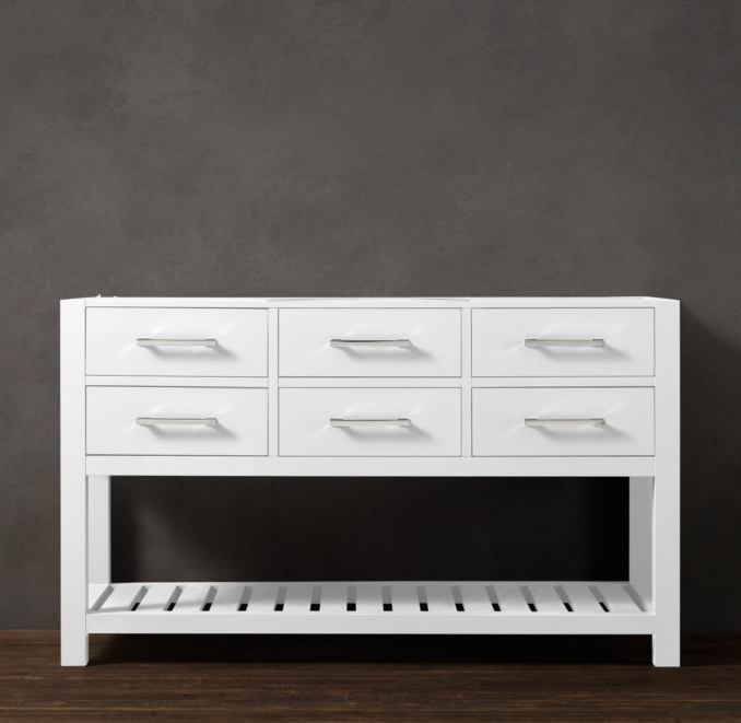 Hutton Extra-Wide Single Washstand Base