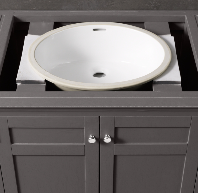Cartwright Extra-Wide Single Vanity Sink Base