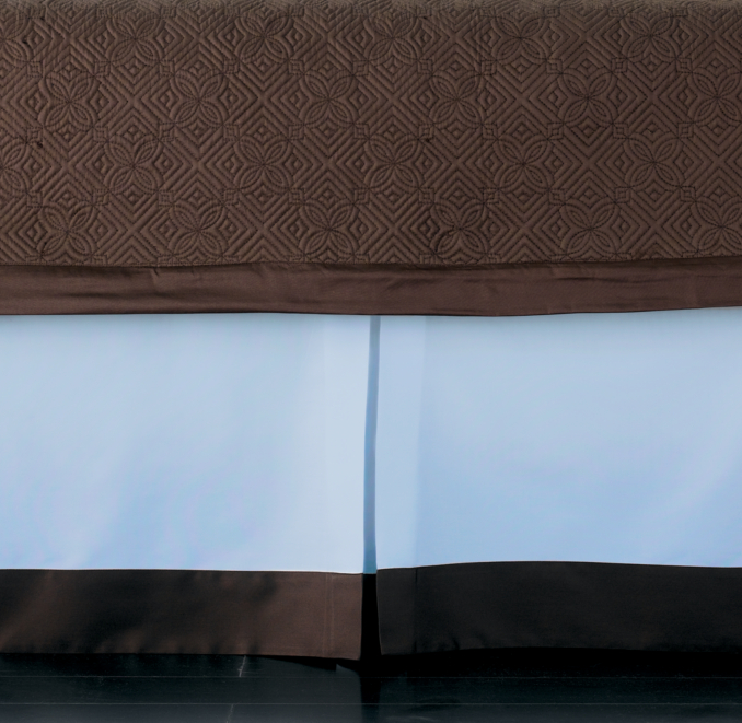 Italian Framed Sateen Bed Skirt