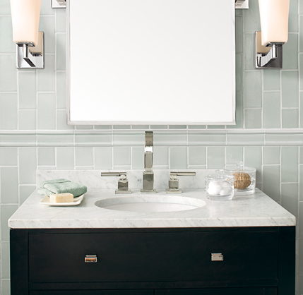 Modern 8" Widespread Faucet Set