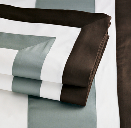 Italian Chocolate Edged Sham